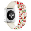 Apple Watch 4/5/6/7/8/SE (38/40/41mm) karácsonyi mintás óraszíj Alphajack (XMAS-5) - 2. kép