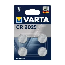 Varta CR 2025 gombelem 4db