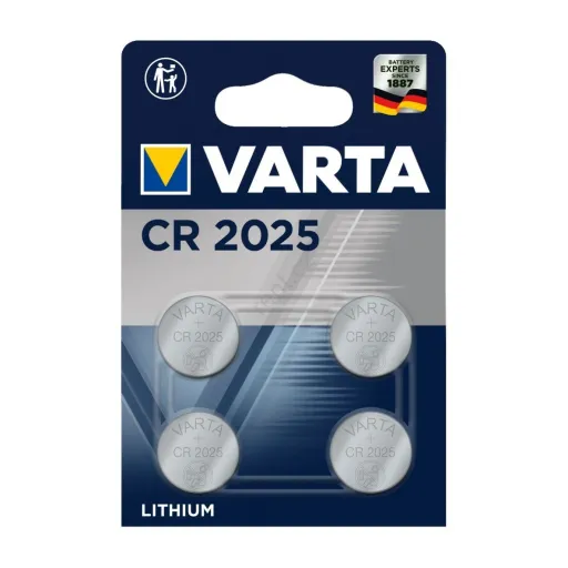 Varta CR 2025 gombelem 4db