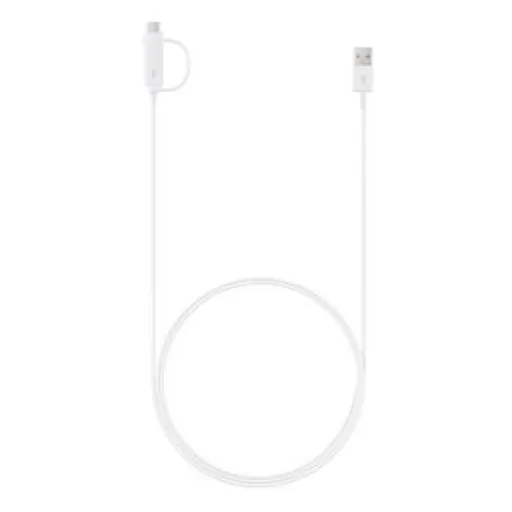 Samsung EP-DG930DWE Combo Type C/microUSB adatkábel fehér