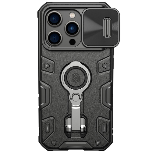 iPhone 14 Pro Nillkin CamShield Armor Pro tok MagSafe kompatibilis fekete iPhone 14 Pro Nillkin CamShield Armor Pro tok MagSafe kompatibilis fekete