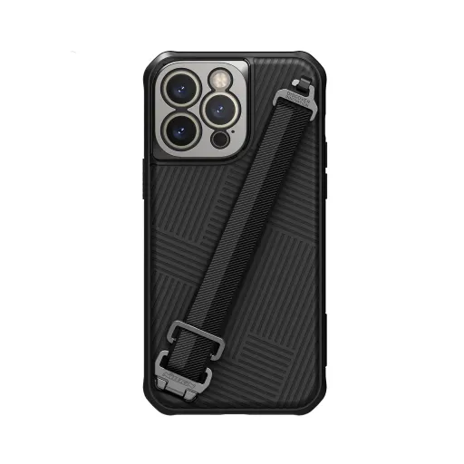 iPhone 14 Pro Max Nillkin Strap tok fekete