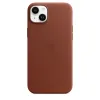 iPhone 14 Plus bőrtok umbra (MPPD3ZM/A) Apple gyári MagSafe-rögzítésű - 3. kép