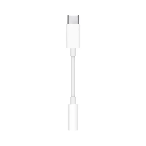 Apple gyári USB Type-C – 3.5mm-es fejhallgató-csatlakozó átalakító (MU7E2ZM/A)