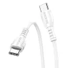 Borofone Triumph BX51 Type C -Type C kábel 60W 1m fehér - 1. kép