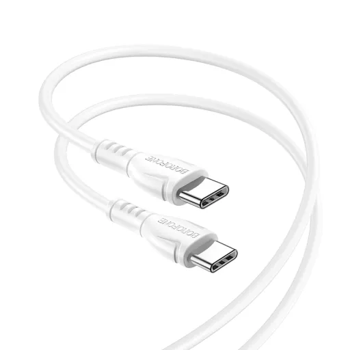Borofone Triumph BX51 Type C -Type C kábel 60W 1m fehér
