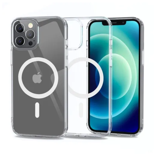 iPhone 12 Pro Max Tech-Protect FlexAir MagSafe kompatibilis áttetsző tok iPhone 12 Pro Max Tech-Protect FlexAir MagSafe kompatibilis áttetsző tok