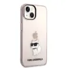 iPhone 14 Plus Karl Lagerfeld KLHCP14MHNCHTCP IML Choupette NFT tok rózsaszín - 3. kép