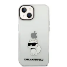 iPhone 14 Plus Karl Lagerfeld KLHCP14MHNCHTCT IML Choupette NFT tok átlátszó