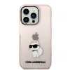 iPhone 14 Pro Karl Lagerfeld KLHCP14LHNCHTCP IML Choupette NFT tok rózsaszín - 2. kép