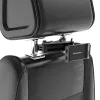 Wozinsky Fejtámlára rögzíthető autós telefon és tablet tartó fekete (WTHBK3) - 4. kép