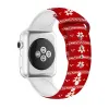 Apple Watch 4/5/6/7/8/SE/Ultra (42/44/45/49mm) karácsonyi mintás óraszíj Alphajack (XMAS-6) - 0. kép