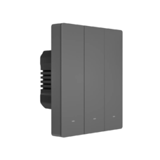 Sonoff Smart 3 csatornás Wi-Fi-s Fali Kapcsoló fekete (M5-3C-80)