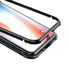 Baseus mágneses tok iPhone XS MAX fekete/áttetsző - 3. kép