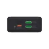  Baseus PowerBank 20000mAh Adaman2 Metal - 2xUSB + Type C - PD QC 3.0 30W Type C - Type C kábellel (PPAD050101) fekete  - 1. kép