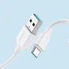 Joyroom Type-C USB adat és töltőkábel 3A 1m fekete - 2. kép