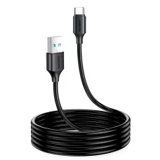 Joyroom Type-C USB adat és töltőkábel 3A 2m fekete