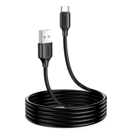 Joyroom Type-C USB adat és töltőkábel 3A 2m fekete