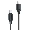 Joyroom Type-C - Lightning adat és töltőkábel 20W 1m fekete  - 0. kép