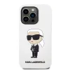 iPhone 14 Pro Max Karl Lagerfeld KLHCP14XSNIKBCH Liquid Silicone Ikonik NFT tok fehér - 1. kép