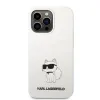 iPhone 13 Pro Karl Lagerfeld KLHCP13LSNCHBCH Liquid Silicone Choupette NFT tok fehér - 2. kép