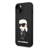 iPhone 14 Plus Karl Lagerfeld KLHCP14MSNIKBCK Liquid Silicone Ikonik NFT tok fekete - 4. kép