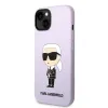 iPhone 14 Plus Karl Lagerfeld KLHCP14MSNIKBCU Liquid Silicone Ikonik NFT tok lila - 4. kép