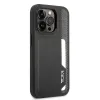 iPhone 14 Pro TUMI bőr tok kártyatartóval fekete - 0. kép