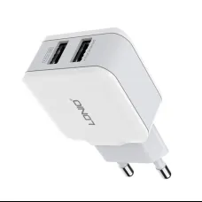 LDNIO A2202 hálózati töltő adapter 2x USB 12W fehér