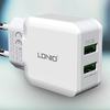 LDNIO A2202 hálózati töltő adapter 2x USB 12W fehér - 2. kép