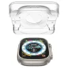 Apple Watch Ultra 49mm Spigen kijelzővédő üvegfólia GLAS.TR EZ FIT 2db felhelyező kerettel AGL05556 - 2. kép