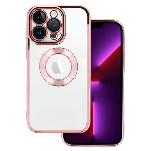 iPhone 12 Pro Max Beauty Clear tok rózsaszín iPhone 12 Pro Max Beauty Clear tok rózsaszín