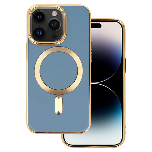 iPhone 12 Pro Max Beauty MagSafe kompatibilis tok kék iPhone 12 Pro Max Beauty MagSafe kompatibilis tok kék