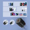 Choetech USB fali gyorstöltő USB Type C PD QC 33W fekete (PD5006) - 4. kép