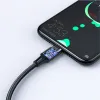 Dudao 3 az 1-ben kábel USB - USB Type C, micro USB, Lightning 6A 1,2 m - fekete (TGL2) - 1. kép