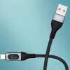 Dudao USB - USB Type C kábel gyorstöltés PD 66W 1m fekete (L7Max) - 3. kép