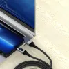Dudao USB Type C - Lightning kábel gyorstöltés PD 20W 1m fekete (L7MaxL) - 1. kép