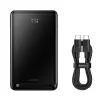 Baseus mágneses Power Bank MagSafe vezeték nélküli töltéssel 10000mAh 20W kék (PPCX000203) + USB Type C Baseus Xiaobai kábel 60W 0,5m - 3. kép