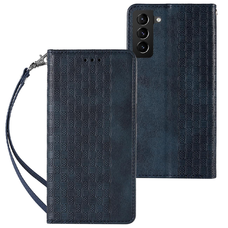 Samsung Galaxy A23 5G Mágneses Strap fliptok kék