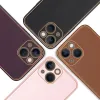 iPhone 14 Dux Ducis Yolo TPU és PU bőr tok fekete - 3. kép