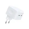 Choetech hálózati töltő adapter 35W 2xUSB-C PD fehér (Q5008) - 1. kép