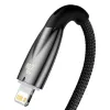 Baseus Glimmer kábel gyorstöltéssel USB-C - Lightning 480Mb/s PD 20W 2m fekete - 1. kép