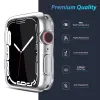 Apple Watch 45mm Soft Clear átlátszó TPU tok - 2. kép