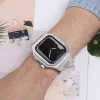 Apple Watch 4/5/6/7/8/9/SE (42/44/45mm) fém óraszíj és tok készlet rosegold  - 2. kép