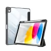 iPad 10.9'' 2022 Dux Ducis Toby Armored tok fekete - 1. kép
