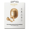 Guess True Triangle Logo BT5.0 4H sztereó fülhallgató fényes arany bluetooth TWS - 1. kép