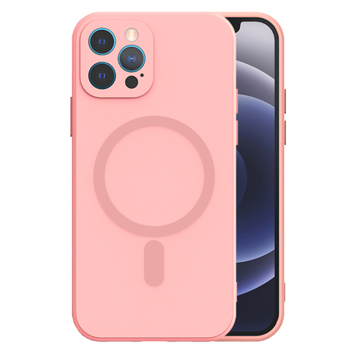 iPhone 14 Pro TEL PROTECT MagSilicone tok rózsaszín iPhone 14 Pro TEL PROTECT MagSilicone tok rózsaszín