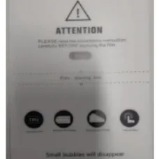 50DB MATT Fólia TPU kijelzővédő Tablethez 2xPlusz, 140um, 4 réteg, 300x200mm (DZ-A2002) vágógépekhez