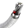 Baseus Cafule Series Metal USB - USB Type-C 66W kábel 1m fehér (CAKF000102) - 1. kép