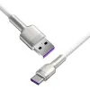 Baseus Cafule Series Metal USB - USB Type-C 66W kábel 1m fehér (CAKF000102) - 3. kép